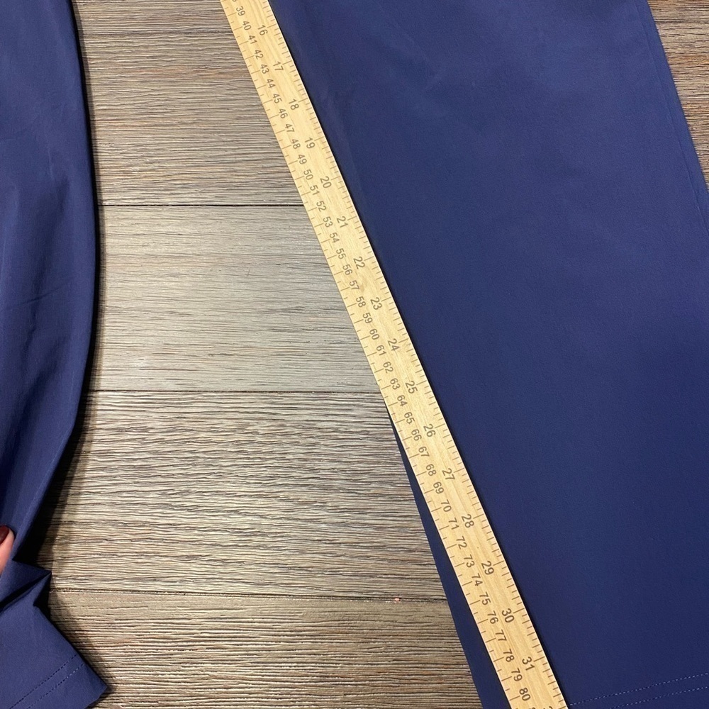 Men's LevelWear Quest navy blue dri-fit golf pants straight leg size 38X33 - Picture 8 of 8